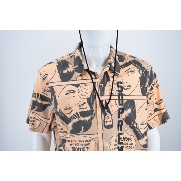 NEW Supreme Thrasher Boyfriend Button Down Shirt